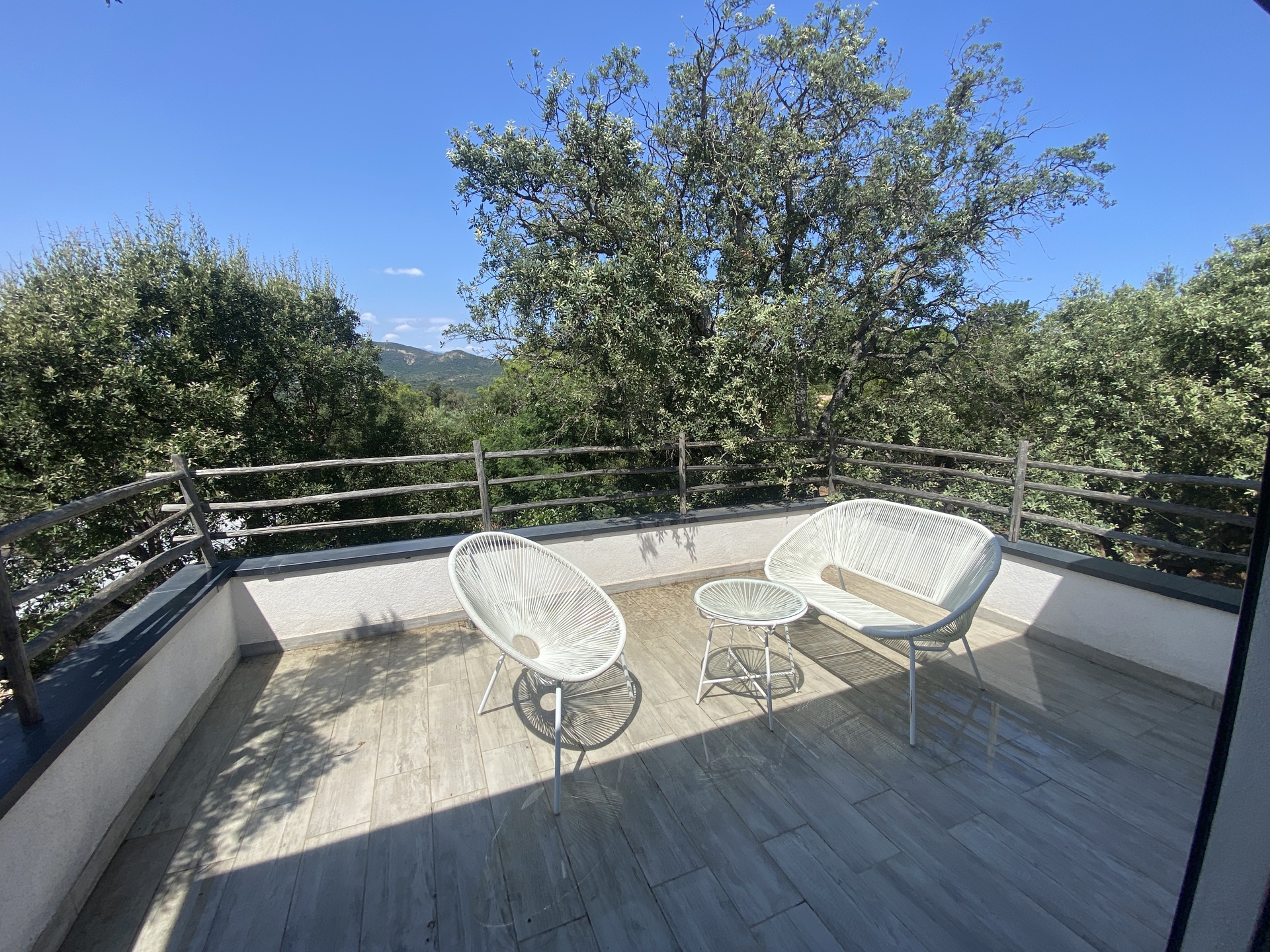 Terrasse chambre